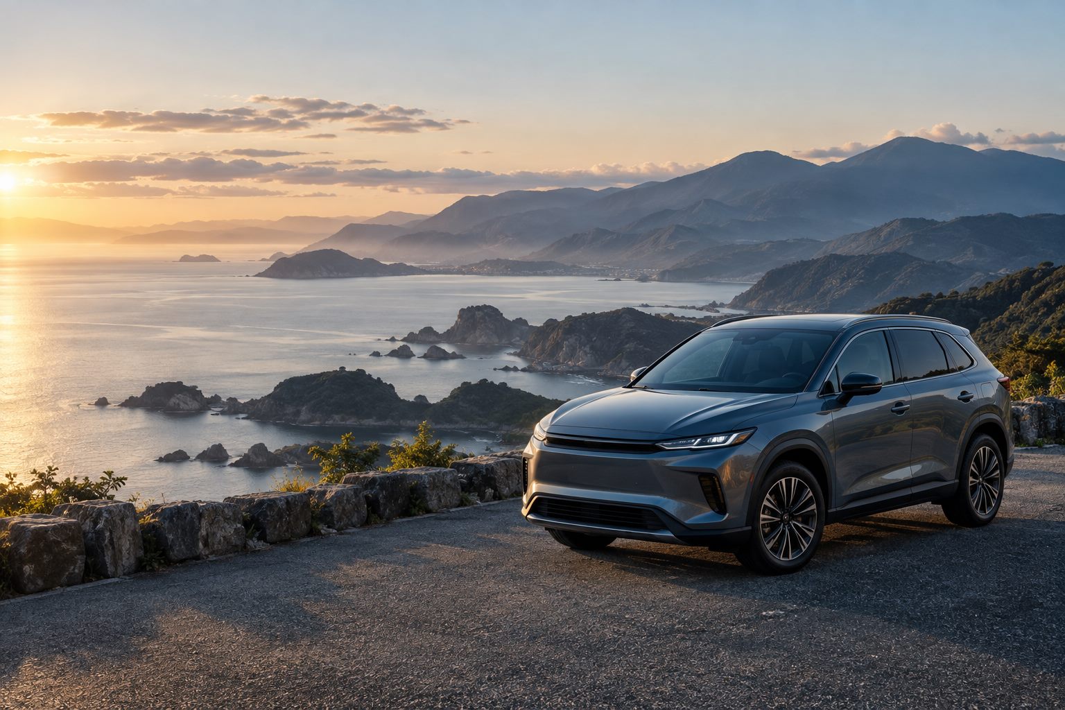 Premium rental car support for a self-driven Japan journey